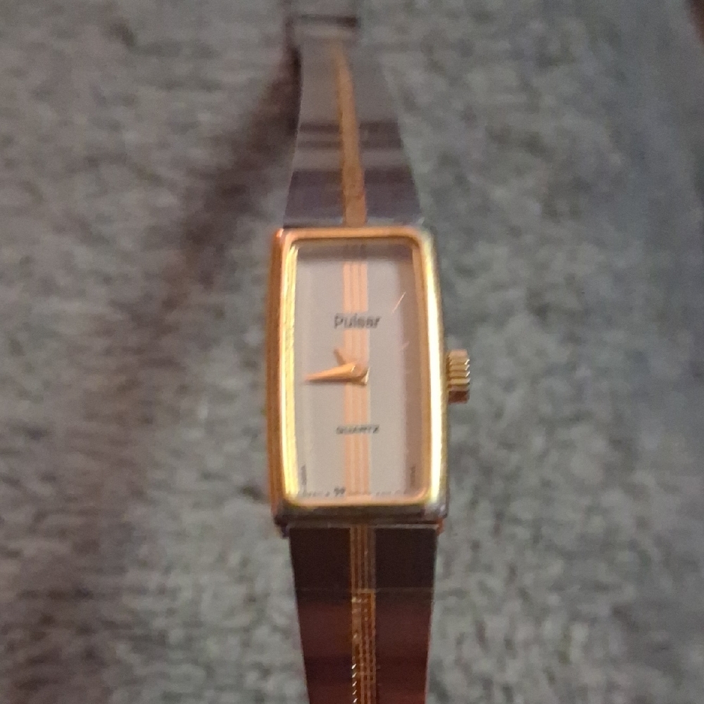 Pulsar Gold and Silver Smartwatch